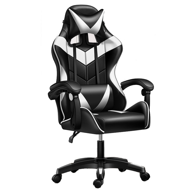 Ergonomic Gaming Chair Racing-Style High-Back Chair with Multi-Color Options & Reclining Function