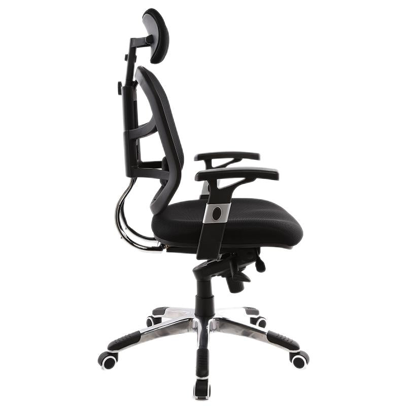 High-End Full Mesh Ergonomic Office Chair Adjustable Headrest & Lumbar Support Desk Chair with 4D Armrests & 150° Recline 360° Swivel & Height Adjustment Multi-Color Chair for Home Office & Gaming
