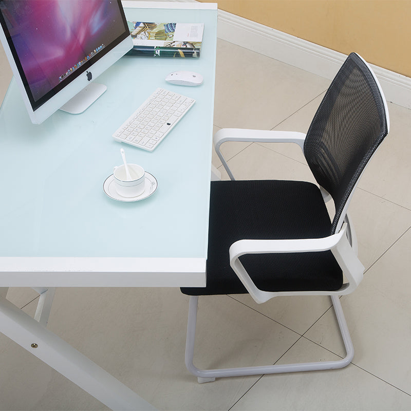 Mid-Back Mesh Office Chair Ergonomic Desk Chair with Breathable Mesh & Padded Seat 360° Swivel & Height Adjustment Multi-Color Chair for Home Office & Conference Rooms