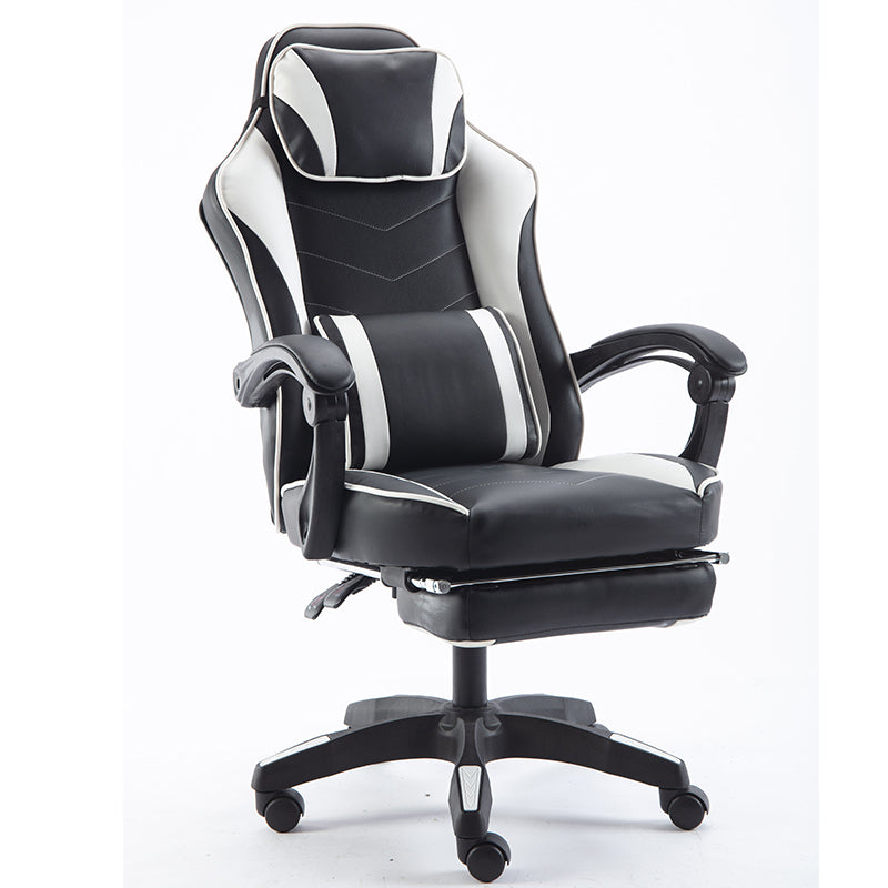 Ergonomic Gaming Chair High-Back Reclining Chair with Extendable Footrest & Multi-Color Options