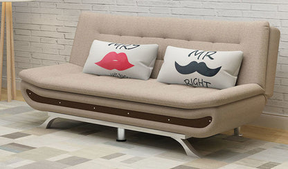 Retro American Tufted Leather Sofa Button-Tufted Back Solid Wood Bun Feet & Luxurious Plush Seating