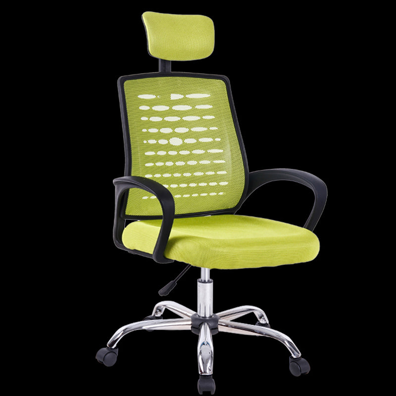 W29 Sitmod Mid-Back Fabric & Mesh Office Chair, Ergonomic Desk Chair with Foldable Armrests, 360° Swivel & Height Adjustment, Compact Chair for Small Home Office & Study Spaces