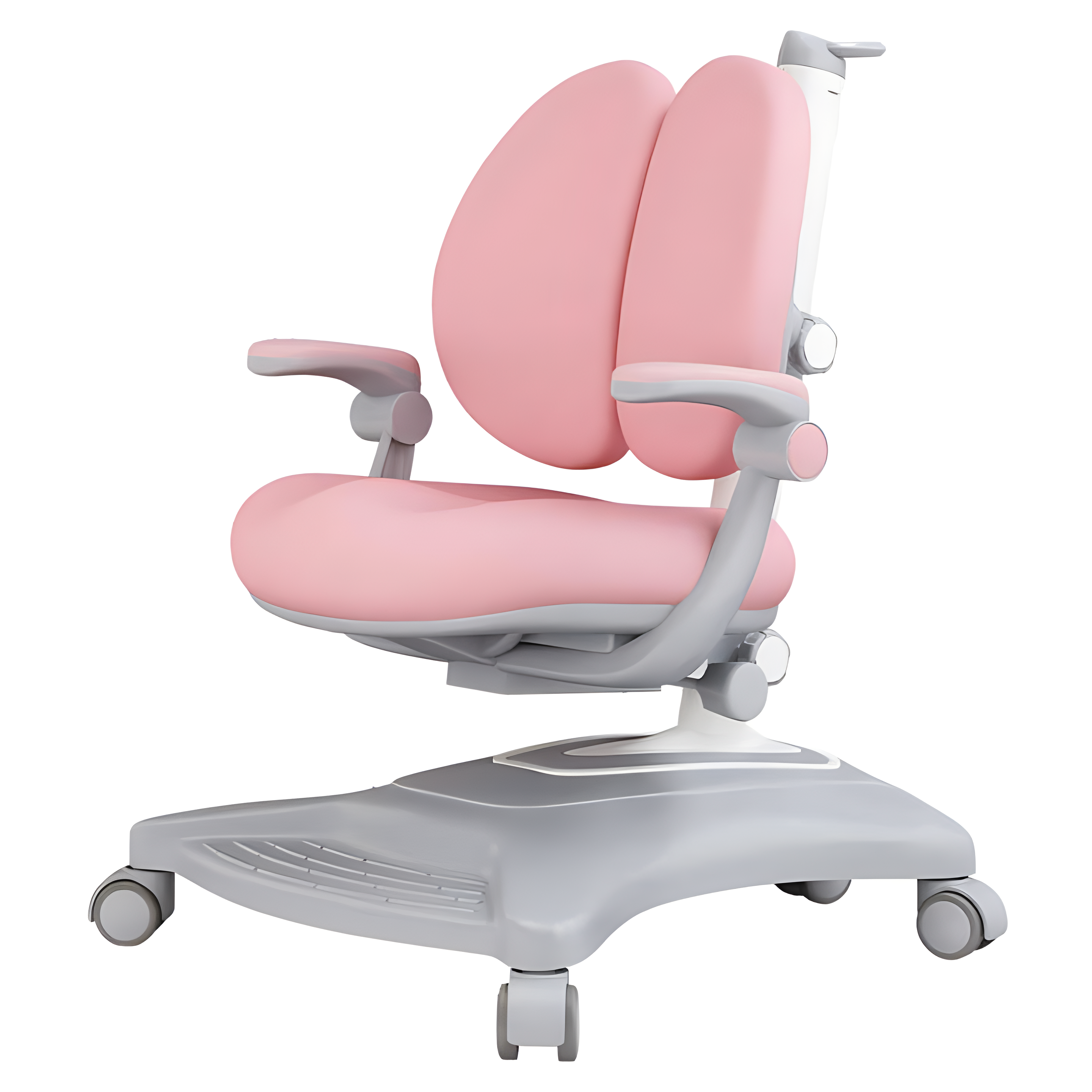 E01-SITMOD Kid’s Ergonomic Study Chair: Adjustable Backrest, Footrest, Armrests, Sturdy Base, Ergonomic Support for Study & Reading Sessions