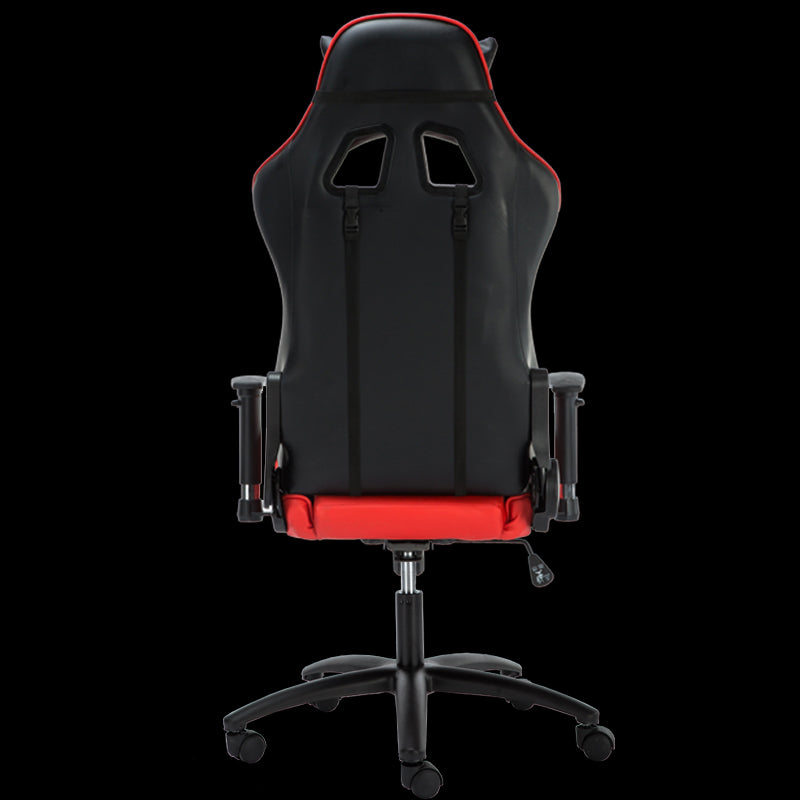 Ergonomic Gaming Chair Diamond-Quilted Racing-Style Reclining Chair with Multi-Color Options