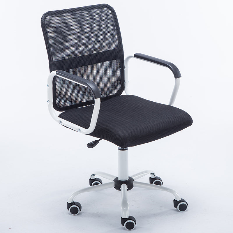 W22 Sitmod Mid-Back Mesh Office Chair, Ergonomic Desk Chair with Breathable Mesh & Padded Seat, 360° Swivel & Height Adjustment, Multi-Color Chair for Home Office & Conference Rooms