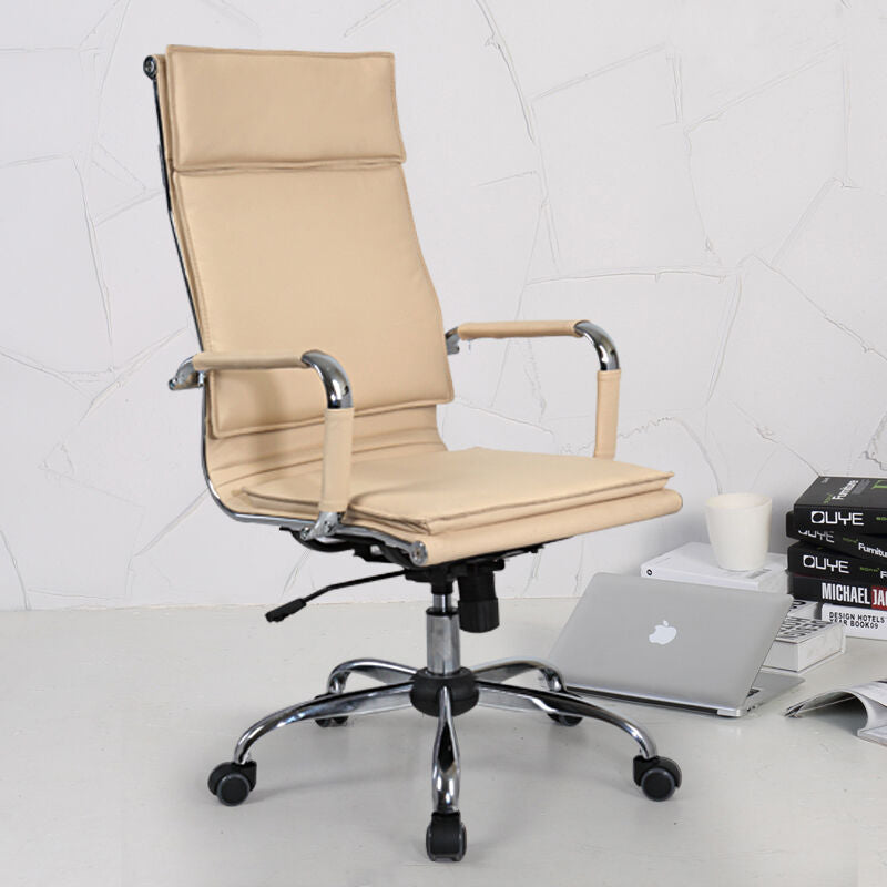 B11 Sitmod Office Chair - High-Back Ergonomic Executive Chair, Premium PU Leather Desk Chair with 360° Swivel & Height Adjustment | Modern Minimalist Office Chair for Home & Professional Spaces