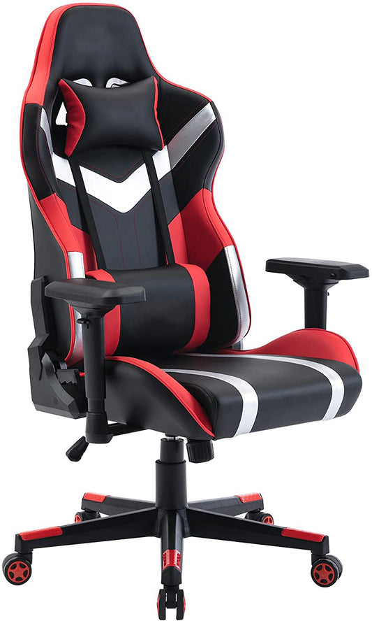 SMAX Ergonomic Gaming Chair 22.05" Widened Molded Foam Cushion with 4D Armrests & Multi-Position Recline