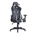 P34 Mecha-Style Gaming Chair: Multi-Color Ergonomic Reclining Chair with PU Leather Upholstery