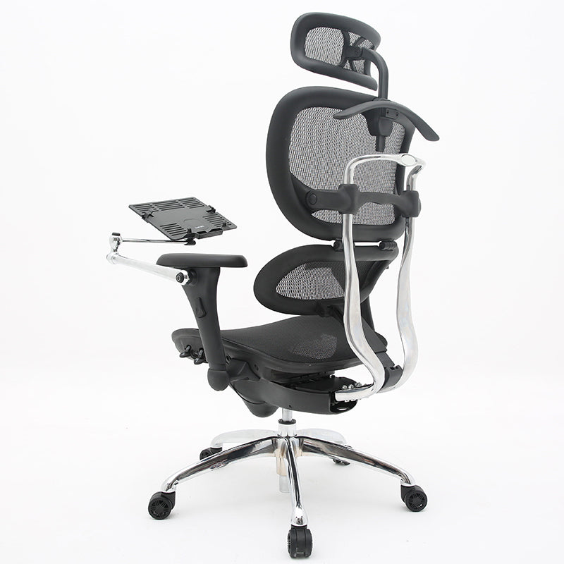 W18 Sitmod High-End Full Mesh Ergonomic Office Chair, Adjustable Headrest & Lumbar Support Desk Chair with 4D Armrests & Laptop Stand, 160° Recline & 360° Swivel, Multi-Color Chair for Home Office & Gaming