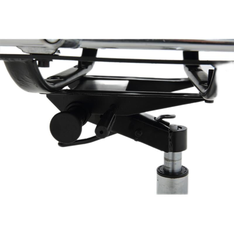 W16 Sitmod High-Back Executive Office Chair, Ergonomic Desk Chair with PU Leather/Mesh Upholstery, 135° Recline & 360° Swivel, Chrome Frame Chair for Home Office & Manager Rooms