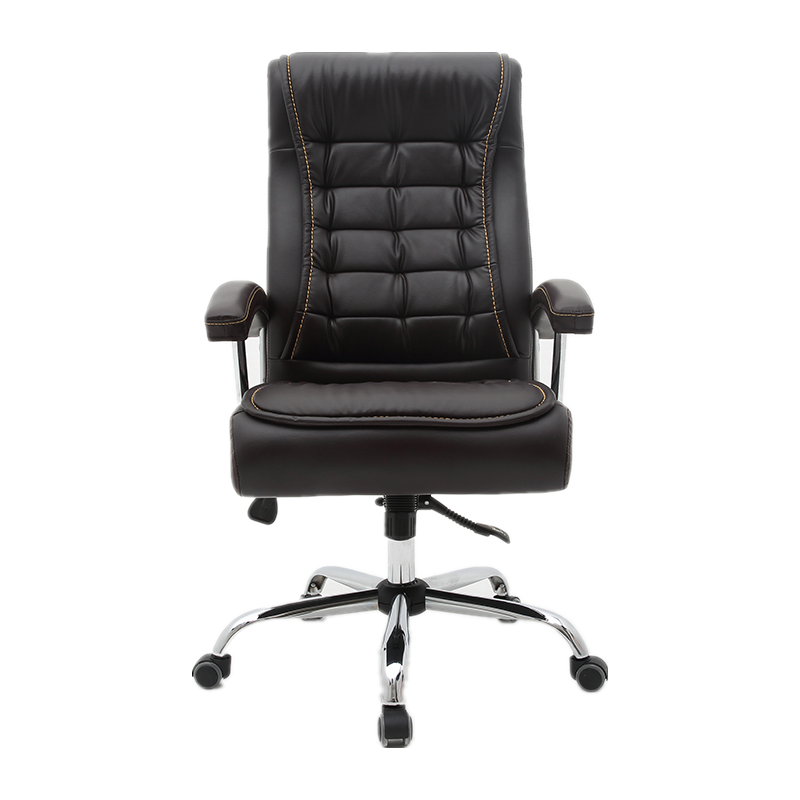 B12 Sitmod Executive Office Chair, High-Back Quilted Ergonomic Desk Chair, Premium PU Leather Executive Chair with 360° Swivel & Recline, Luxury Ergonomic Office Chair for Home & Corporate Spaces
