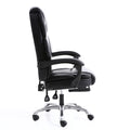 B13 Sitmod Executive Office Chair, High-Back Plush Ergonomic Desk Chair with Retractable Footrest, Premium PU Leather Reclining Office Chair with 360° Swivel & Height Adjustment, Luxury Office Chair for Home & Corporate Spaces