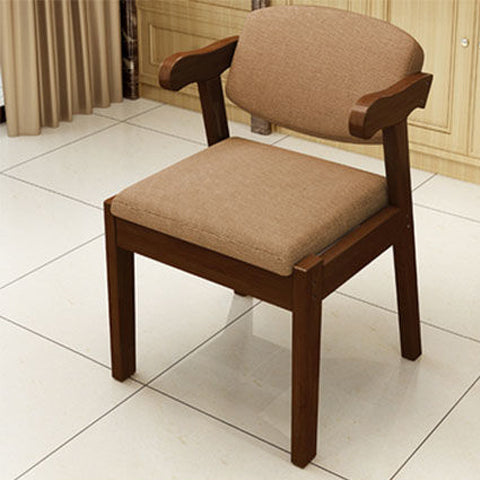 C-25-SITMOD Casual Wooden Armchair: Upholstered Cushion, Versatile Frame Finishes & Daily Practicality
