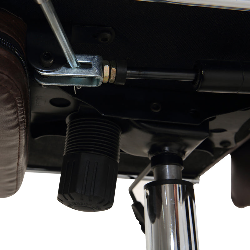 B24 Sitmod Reclining Executive Office Chair, High-Back Quilted Ergonomic Desk Chair with Retractable Footrest, Premium PU Leather Office Chair with 360° Swivel & Height Adjustment, Multi-Color Luxury Office Chair for Home & Corporate Spaces