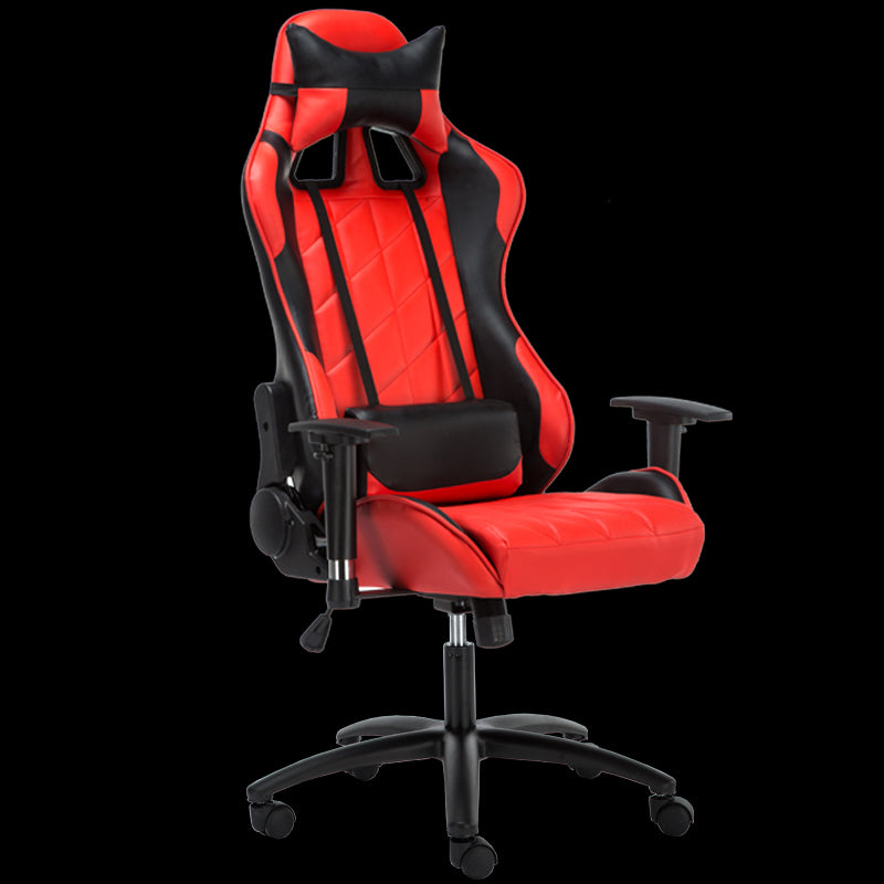 P45 SITMOD Ergonomic Gaming Chair: Diamond-Quilted Racing-Style Reclining Chair with Multi-Color Options