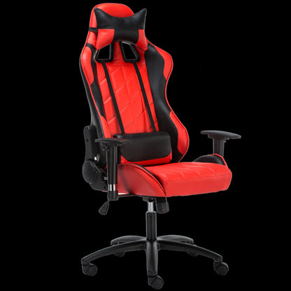 Ergonomic Gaming Chair Diamond-Quilted Racing-Style Reclining Chair with Multi-Color Options