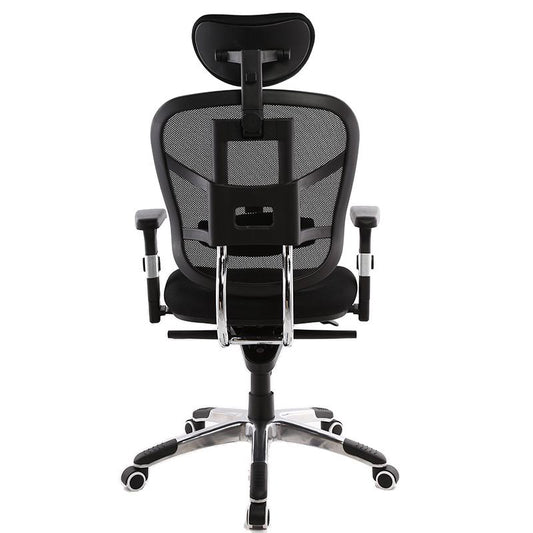 High-End Full Mesh Ergonomic Office Chair Adjustable Headrest & Lumbar Support Desk Chair with 4D Armrests & 150° Recline 360° Swivel & Height Adjustment Multi-Color Chair for Home Office & Gaming