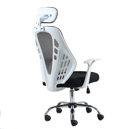 High-Back Mesh Office Chair Ergonomic Desk Chair with Adjustable Headrest & Flip-Up Armrests 360° Swivel & Height Adjustment Multi-Color Chair for Home Office & Gaming
