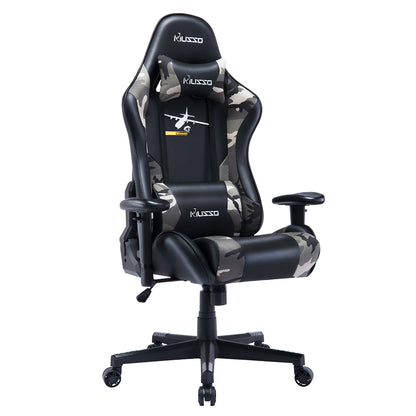 Ergonomic Gaming Chair Camo Air Drop Series Racing-Style Reclining Chair