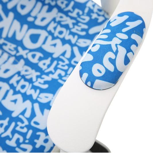 Ergonomic Mesh Office Chair Adjustable Height Desk Chair with Lumbar Support 360° Swivel & Vibrant Prints Multi-Color Chair for Children's Study & Gaming