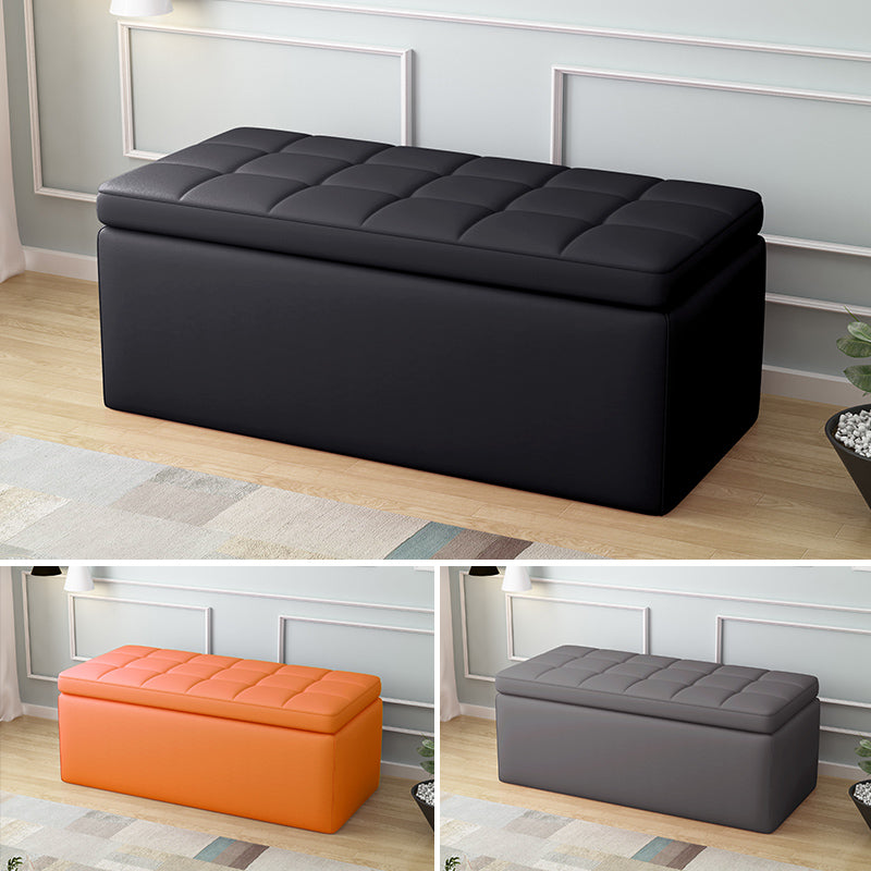 C05-SITMOD Modular Storage Bench: Tufted Design, Multi-Size Combination, 600LBS Load Capacity for Living Room & Entryway