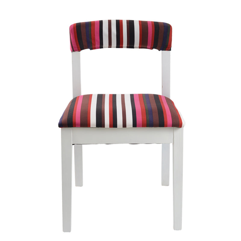 C-16-SITMOD Casual Fabric-Upholstered Dining Chair: Wooden Frame, Versatile Prints & Everyday Comfort