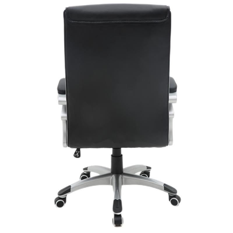 B16 Sitmod Executive Office Chair, High-Back Ergonomic Desk Chair with Breathable Mesh Panels, Premium PU Leather Office Chair with 360° Swivel & Height Adjustment, Modern Executive Chair for Home & Corporate Spaces
