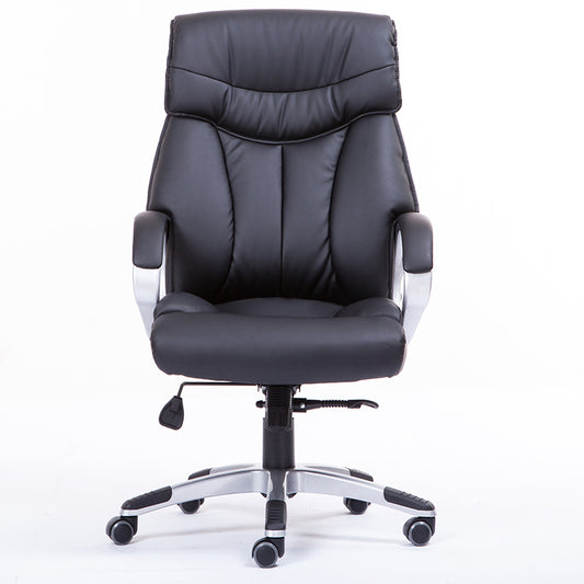 Executive Office Chair High-Back Ergonomic Desk Chair with Premium PU Leather 360° Swivel & Height Adjustment Multi-Color Luxury Office Chair for Home & Corporate Spaces