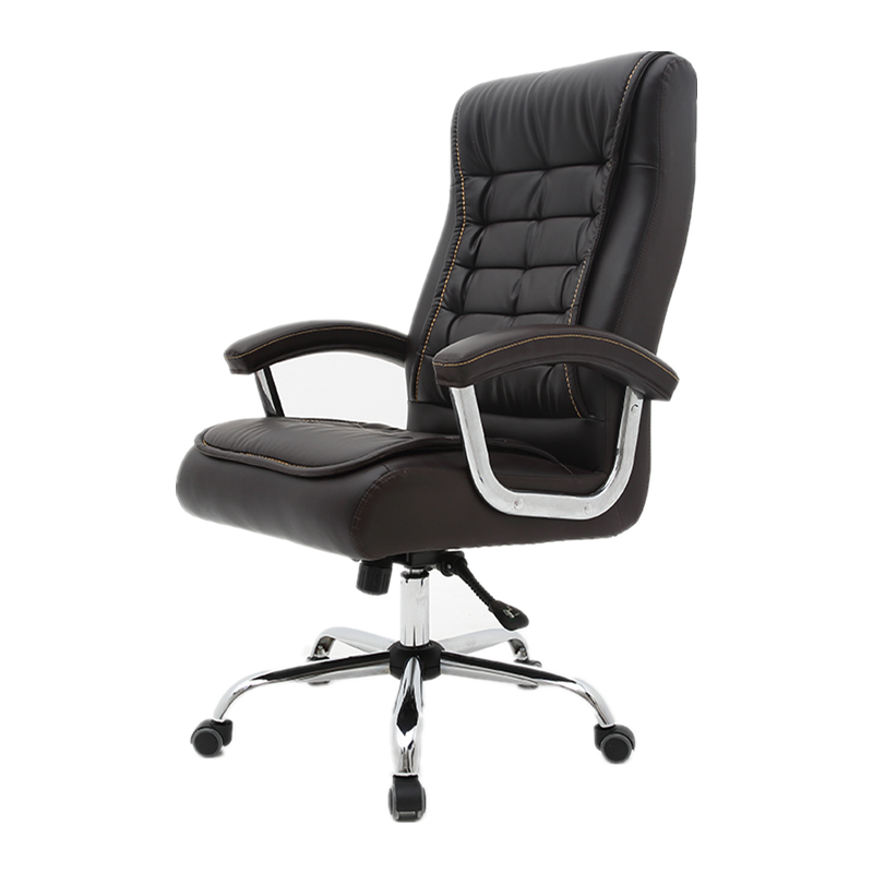 B12 Sitmod Executive Office Chair, High-Back Quilted Ergonomic Desk Chair, Premium PU Leather Executive Chair with 360° Swivel & Recline, Luxury Ergonomic Office Chair for Home & Corporate Spaces