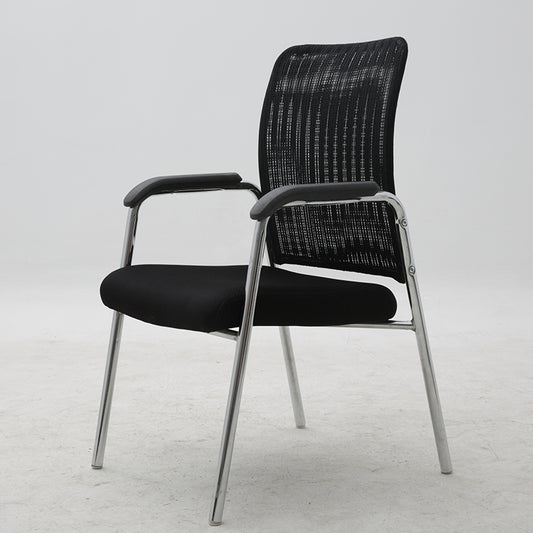 Breathable Mesh Conference Chair Ergonomic Back Support Sturdy Chrome Frame Comfort for Office Meetings & Daily Work