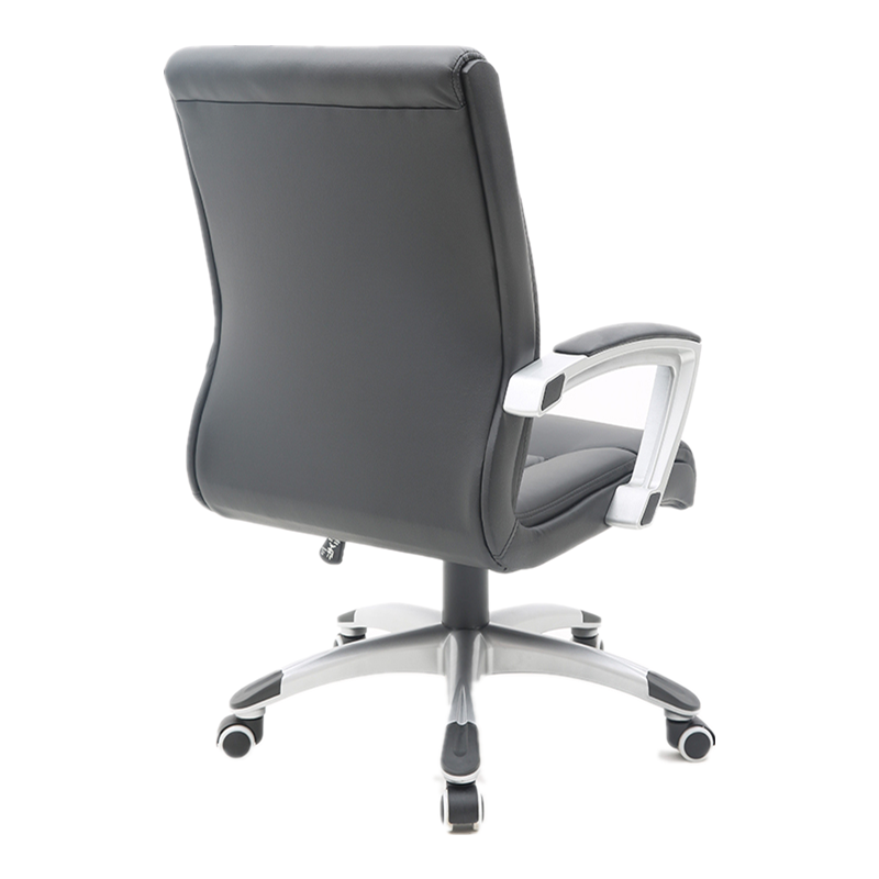 B22 Sitmod Executive Office Chair, Mid-Back Ergonomic Desk Chair with Premium PU Leather, 360° Swivel & Height Adjustment, Modern Professional Office Chair for Home & Corporate Spaces