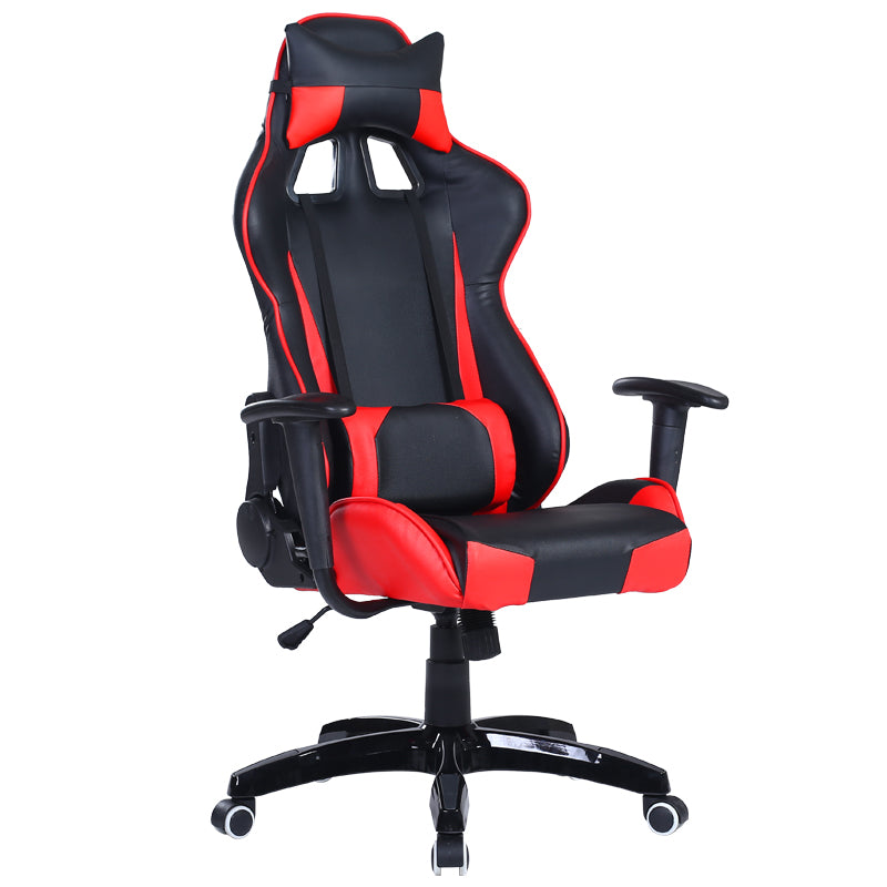 Ergonomic Gaming Chair Classic Racing-Style Reclining Chair with Multi-Color Options