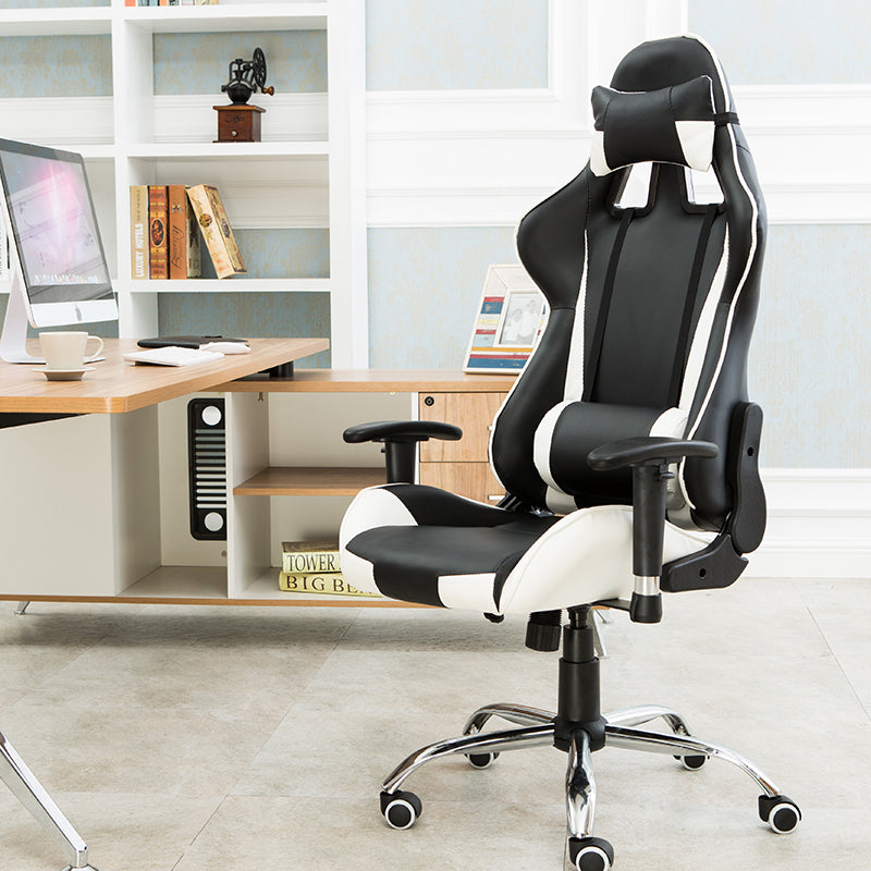 P42 SITMOD Ergonomic Gaming Chair: Classic Racing-Style Reclining Chair with Multi-Color Options