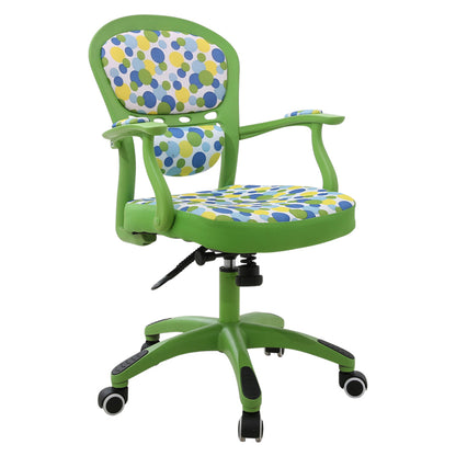 Ergonomic Mesh Office Chair Adjustable Height Desk Chair with Lumbar Support 360° Swivel & Vibrant Prints Multi-Color Chair for Children's Study & Gaming