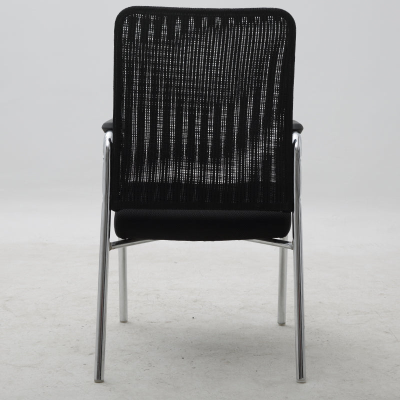 E-01-SITMOD Breathable Mesh Conference Chair: Ergonomic Back Support, Sturdy Chrome Frame, Comfort for Office Meetings & Daily Work