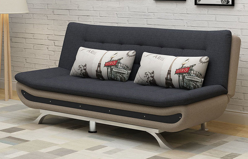 Retro American Tufted Leather Sofa Button-Tufted Back Solid Wood Bun Feet & Luxurious Plush Seating