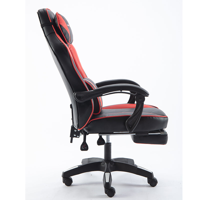 Ergonomic Gaming Chair High-Back Reclining Chair with Extendable Footrest & Multi-Color Options
