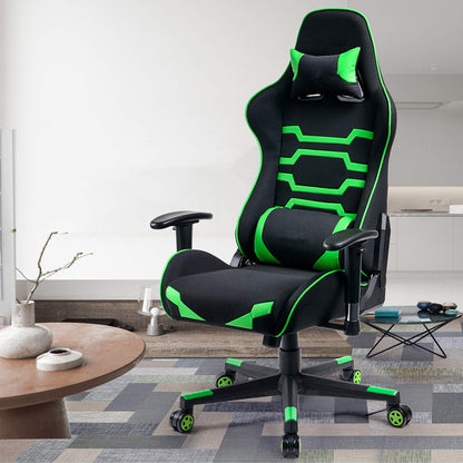 Ergonomic Gaming Chair Tech-Trim Breathable Mesh Racing Chair with Synchro-Tilt Mechanism