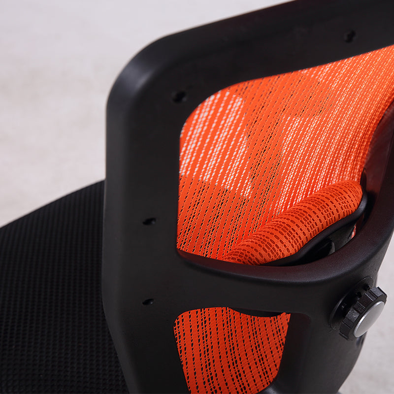 W15 Sitmod High-Back Ergonomic Mesh Office Chair, Adjustable Headrest & Lumbar Support Desk Chair with 3D Armrests, 135° Recline & 360° Swivel, Orange & Black Gaming Chair for Home Office