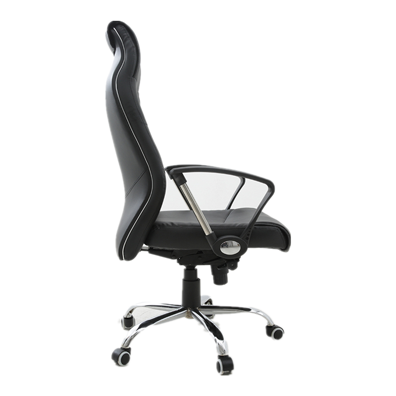B23 Sitmod Executive Office Chair, High-Back Ergonomic Desk Chair with PU Leather & Mesh Armrests, 360° Swivel & Height Adjustment, Modern Luxury Office Chair for Home & Corporate Spaces