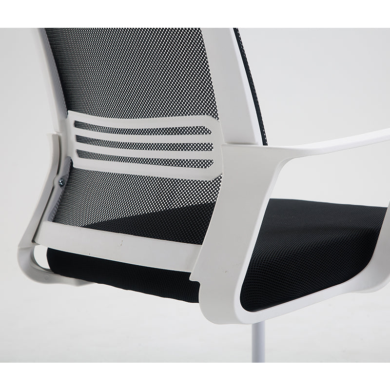 W33 Sitmod Mid-Back Mesh Office Chair, Ergonomic Desk Chair with Breathable Mesh & Padded Seat, 360° Swivel & Height Adjustment, Multi-Color Chair for Home Office & Conference Rooms