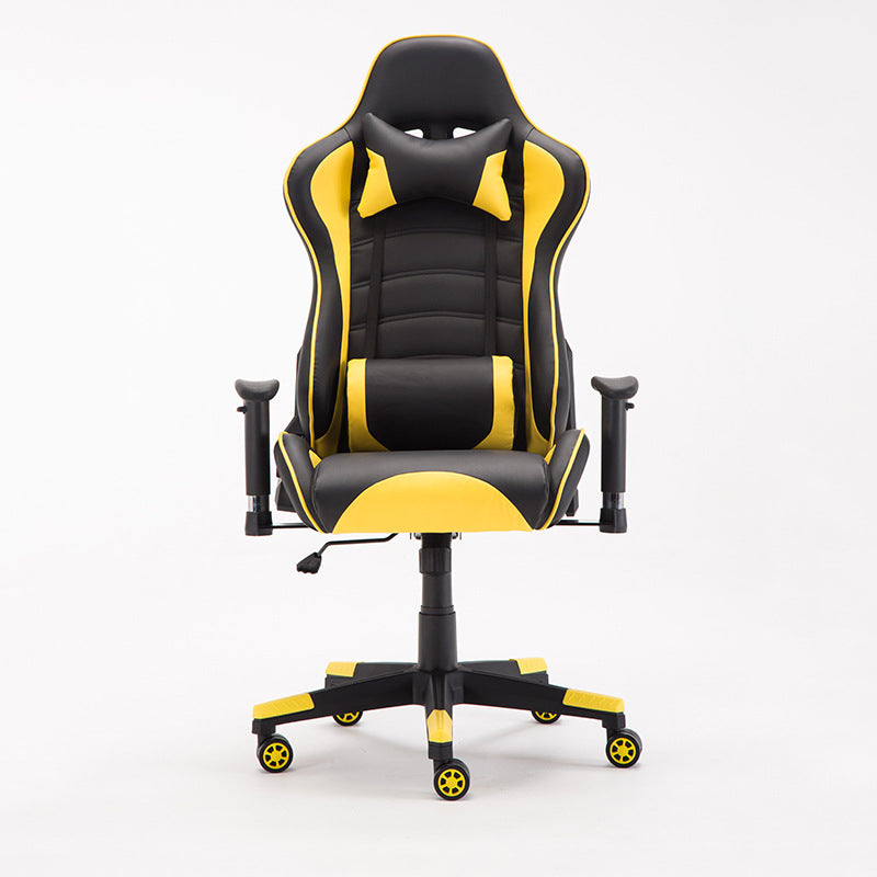 P48 SITMOD Ergonomic Gaming Chair: Stitched Racing-Style Reclining Chair with Multi-Color Options