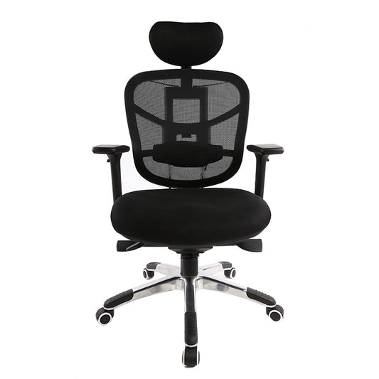 High-End Full Mesh Ergonomic Office Chair Adjustable Headrest & Lumbar Support Desk Chair with 4D Armrests & 150° Recline 360° Swivel & Height Adjustment Multi-Color Chair for Home Office & Gaming