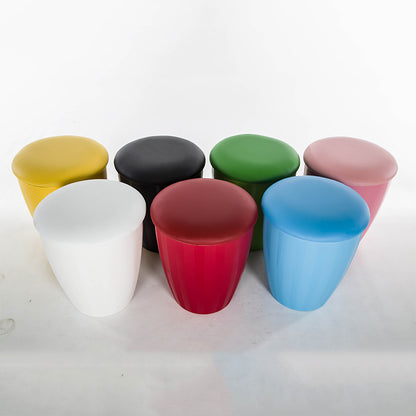 Multi-Function Storage Stool Colorful Compact Design Seating & Hidden Storage for Entryway, Living Room & Kids’ Space