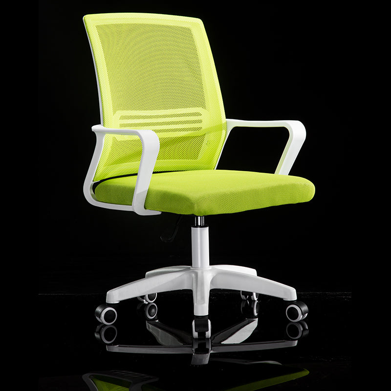 W33 Sitmod Mid-Back Mesh Office Chair, Ergonomic Desk Chair with Breathable Mesh & Padded Seat, 360° Swivel & Height Adjustment, Multi-Color Chair for Home Office & Conference Rooms