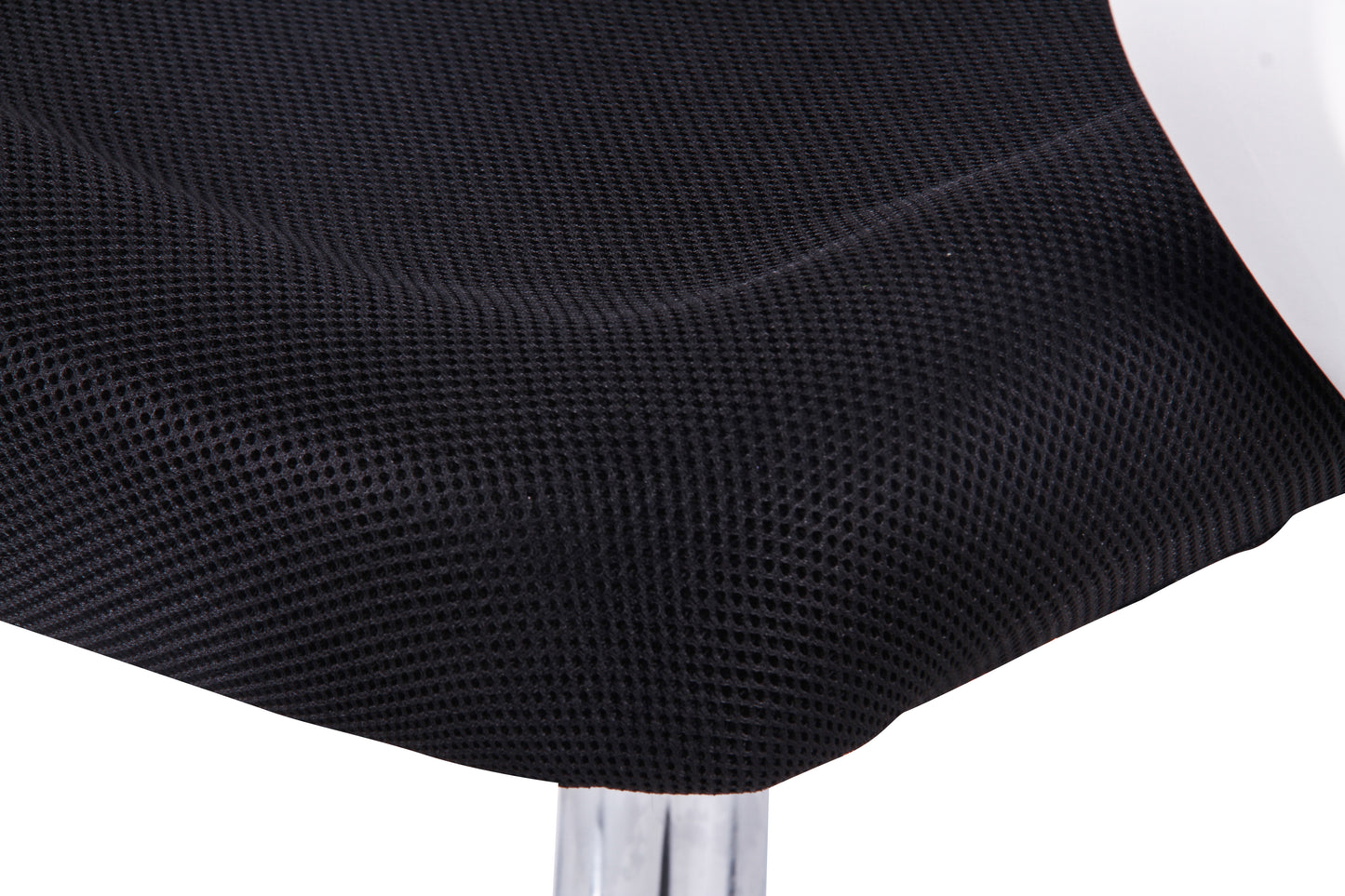Mid-Back Mesh Office Chair Ergonomic Desk Chair with Breathable Mesh 360° Swivel & Height Adjustment Black/White Office Chair for Home & Corporate Spaces
