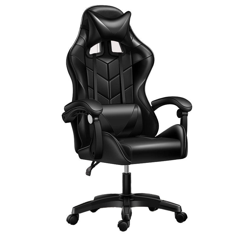 Ergonomic Gaming Chair Racing-Style High-Back Chair with Multi-Color Options & Reclining Function