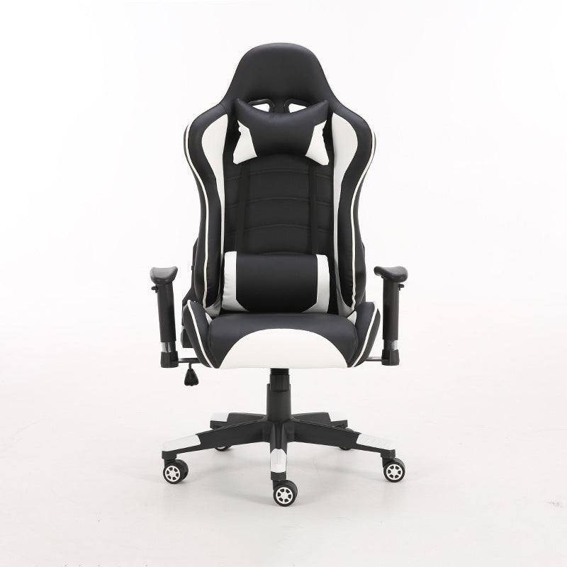 Ergonomic Gaming Chair Stitched Racing-Style Reclining Chair with Multi-Color Options