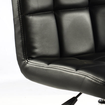 Height Adjustable Bar Stool With Stable Metal Base Integrated Footrest And Easy To Clean Upholstery For Cafe Pub And Restaurant