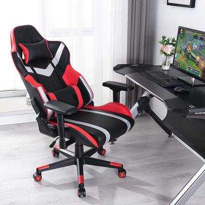 SMAX Ergonomic Gaming Chair 22.05" Widened Molded Foam Cushion with 4D Armrests & Multi-Position Recline